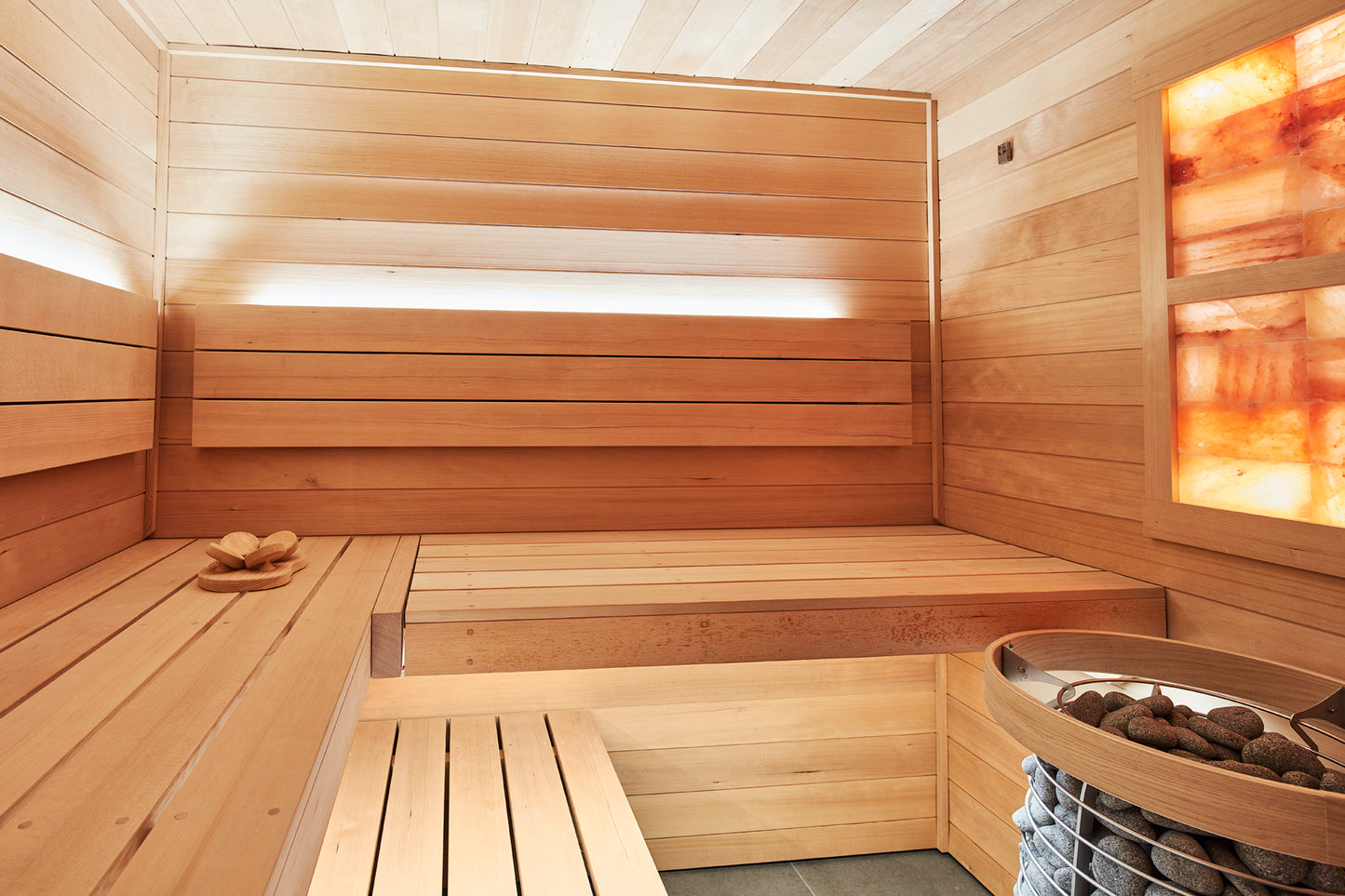Custom Built Symmetry Sauna
